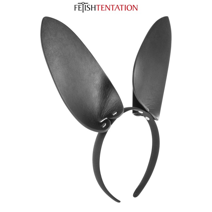 Oreilles de lapin en simili cuir - Fetish Tentation - Oralove