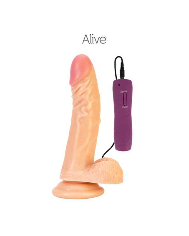 Realistic vibrator Enzo - Alive12772oralove