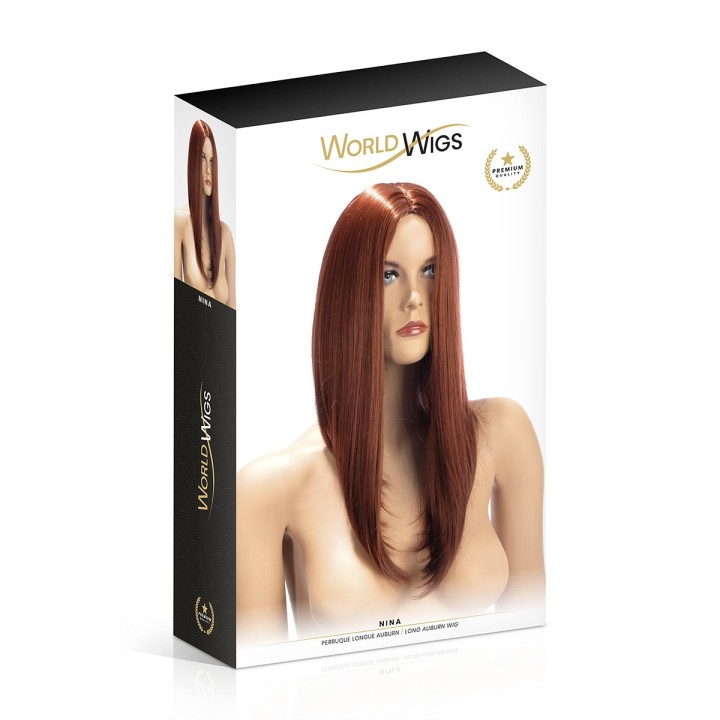 Perruque Nina auburn - World Wigs - Oralove