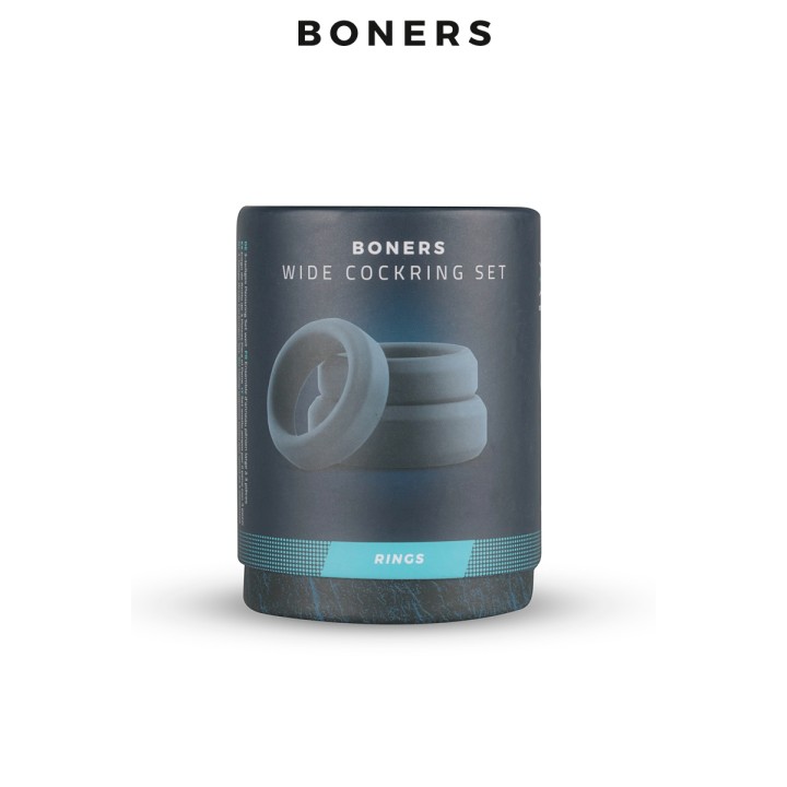 Kit de 3 anneaux de pénis larges - Boners - Oralove
