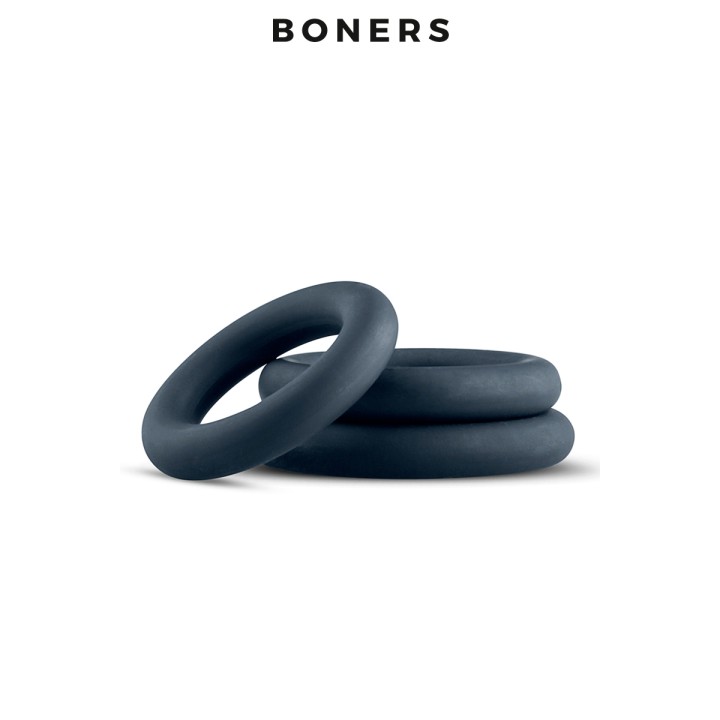 Kit de 3 anneaux de pénis - Boners - Oralove