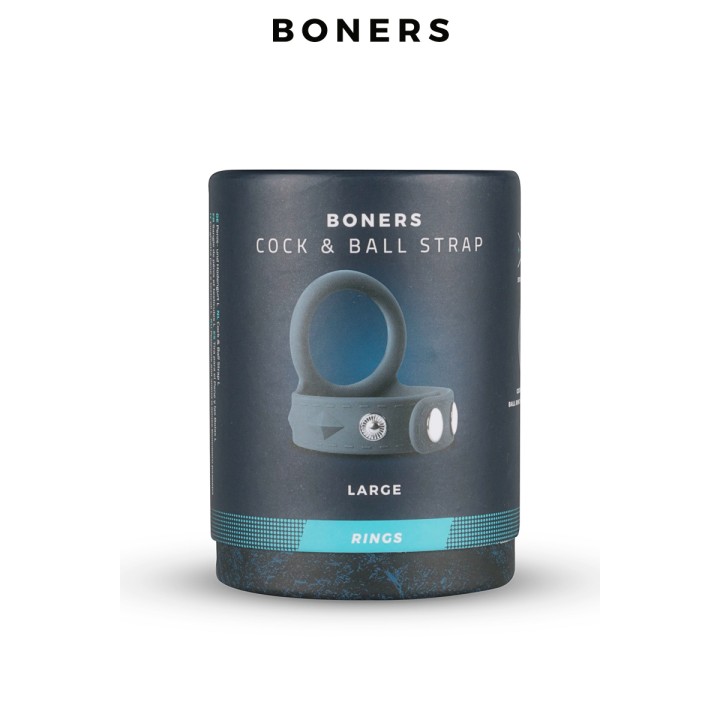 Cock et Ball Strap silicone - Boners - Oralove