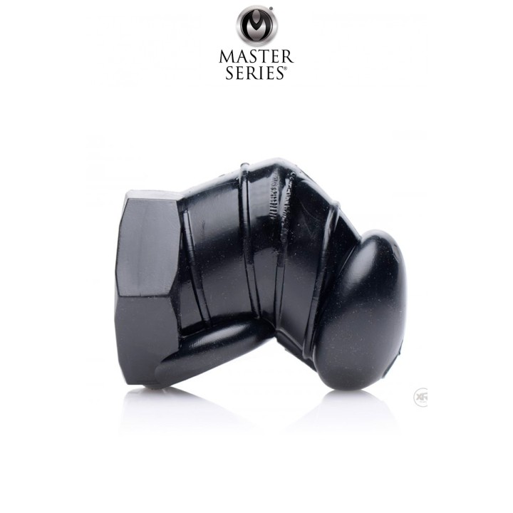 Cage de chasteté restrictive noire - Master Series - Oralove
