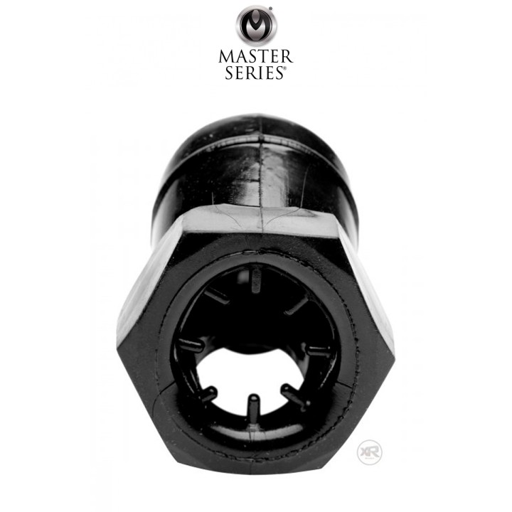 Cage de chasteté restrictive noire - Master Series - Oralove