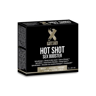 Hot Shot Sex Booster (3 x 20 ml) - XPOWER - Oralove