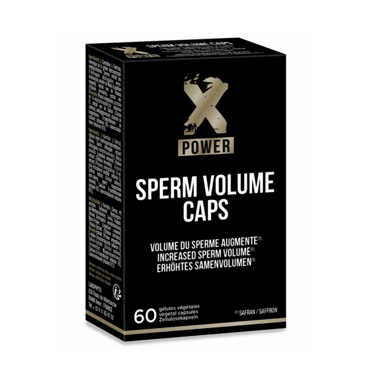 Sperm Volume Caps (60 gélules) - XPower - Oralove