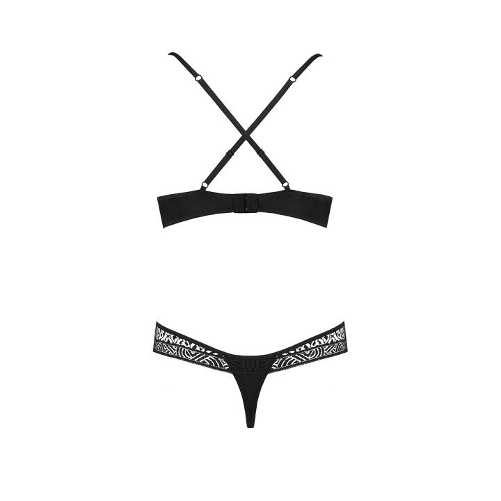 Ensemble Scarlet Bikini noir - Passion - Oralove