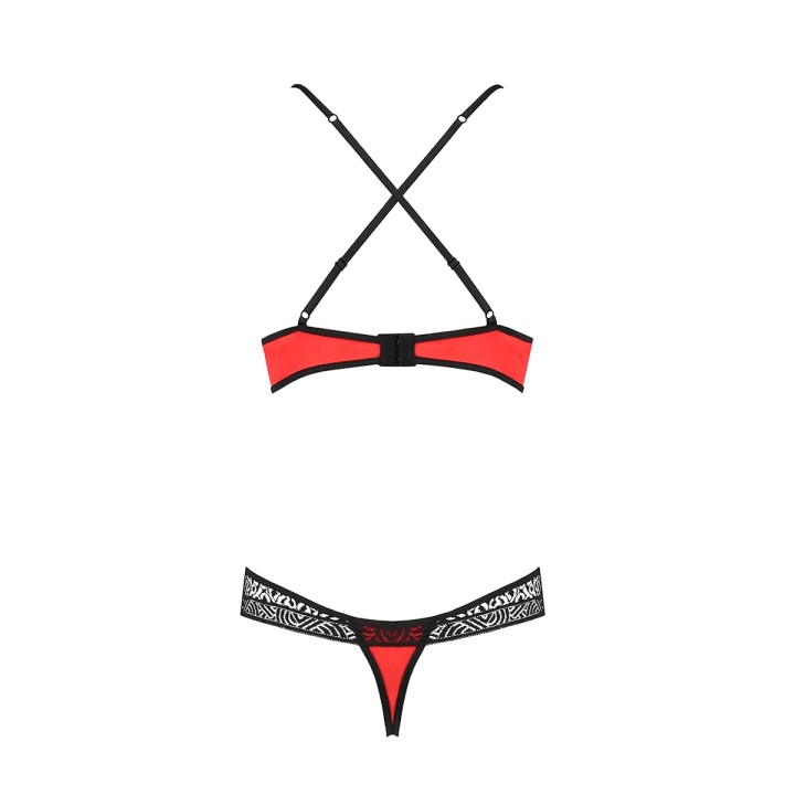 Ensemble Scarlet Bikini rouge - Passion - Oralove