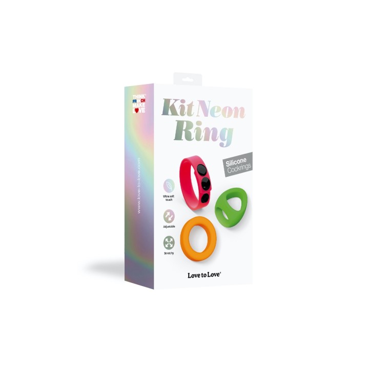 Kit Neon Ring - Love to Love - Oralove