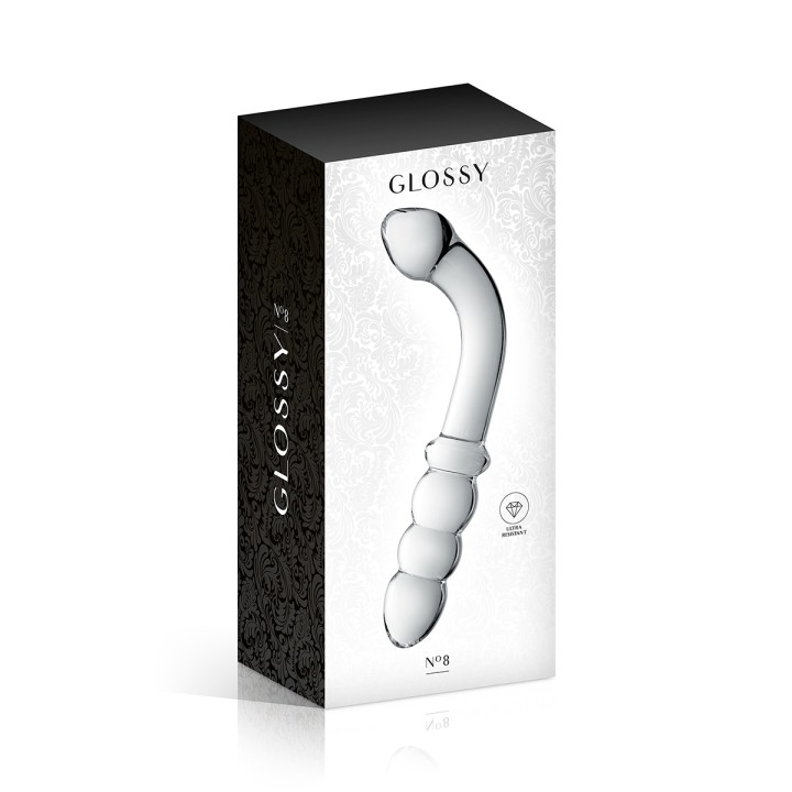 Gode verre Glossy Toys n°8 Clear - Oralove