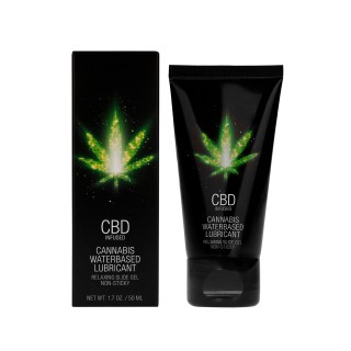 Lubrifiant CBD Eau Cannabis 50ml - Oralove