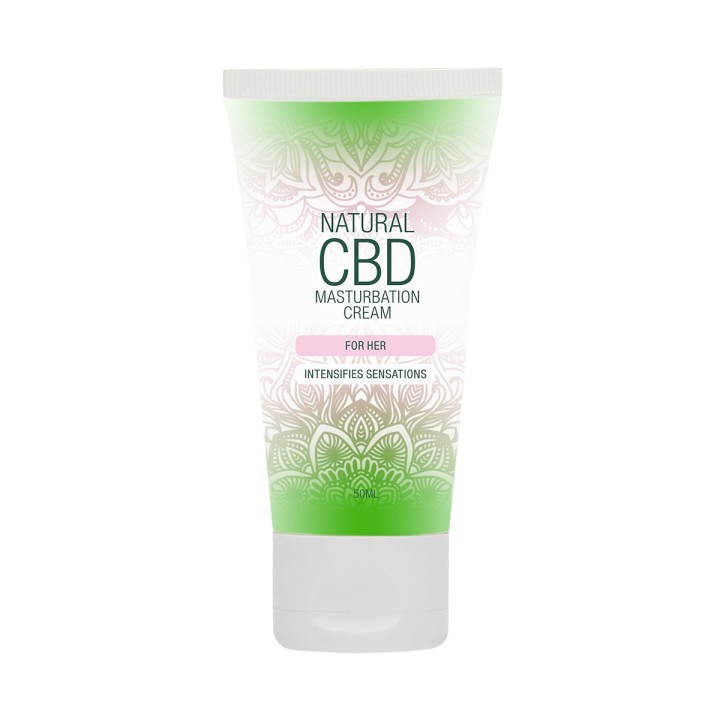 Crème de masturbation Femme - Natural CBD - Oralove