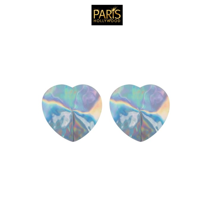 Nipples argentés hologramme - Paris Hollywood - Oralove