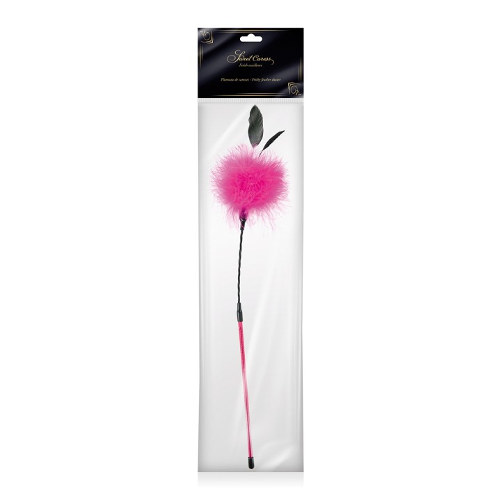 Plumeau à caresses rose - Sweet Caress - Oralove