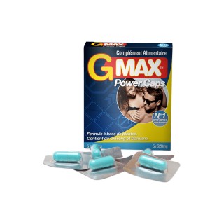 G-Max Power Caps Homme (5 gélules) - Oralove