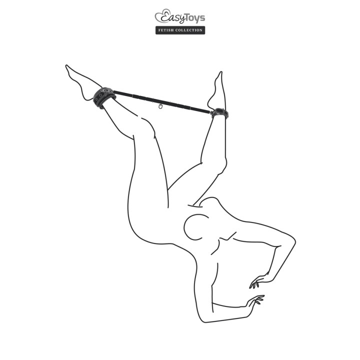 Barre d'écartement ajustable - Easytoys Fetish Collection - Oralove
