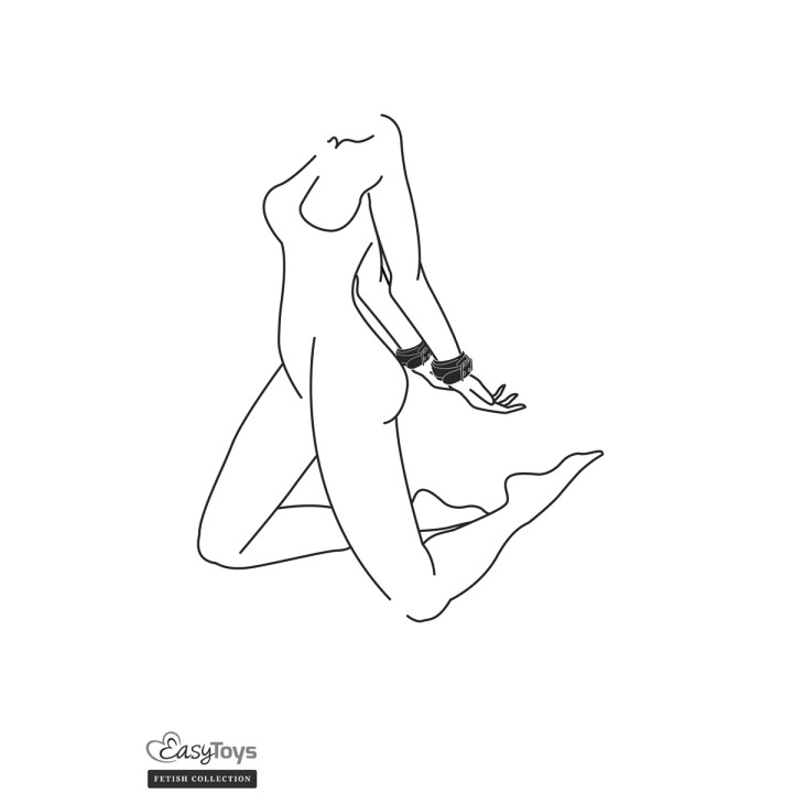 Menottes de poignets - Easytoys Fetish Collection - Oralove