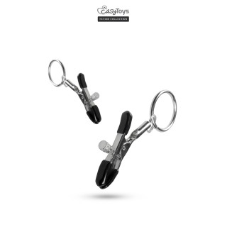 Pinces à tétons avec anneau - Easytoys Fetish Collection - Oralove