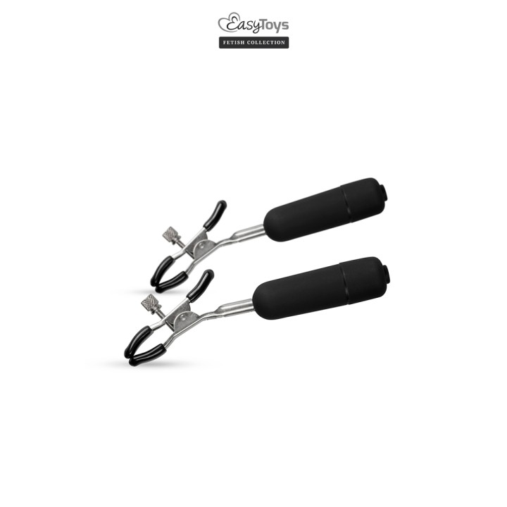 Pinces à tétons vibrantes - Easytoys Fetish Collection - Oralove