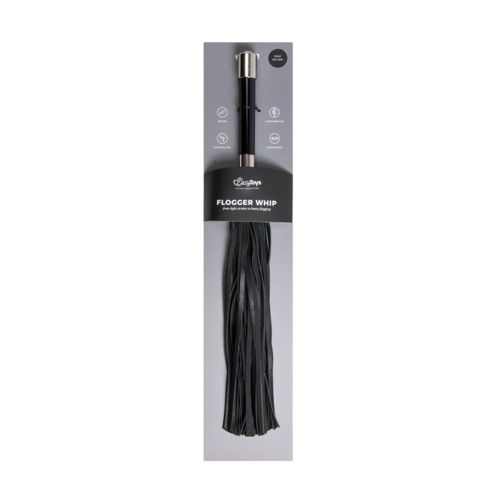 Martinet avec poignée métal - Easytoys Fetish Collection - Oralove