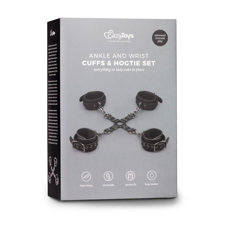 Croix en cuir Hog Tie - Easytoys Fetish Collection - Oralove