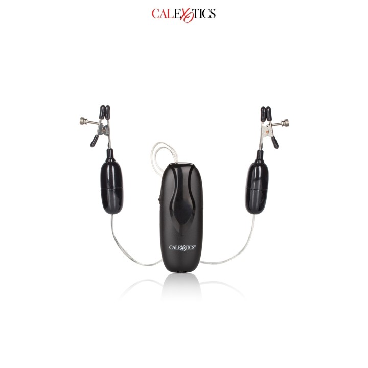 Pinces à seins vibrantes - calexotics - Oralove