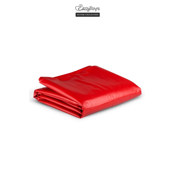 Drap Vinyle Rouge - EasyToys Fetish Collection - Oralove