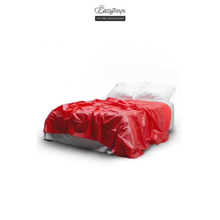 Drap Vinyle Rouge - EasyToys Fetish Collection - Oralove