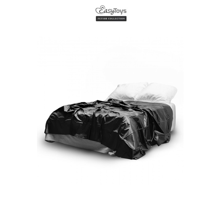 Drap Vinyle noir - EasyToys Fetish Collection - Oralove