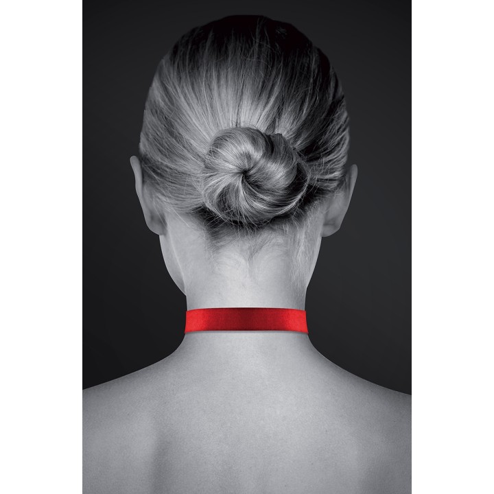 Collier rouge cadenas coeur - Bijoux Pour Toi - Oralove