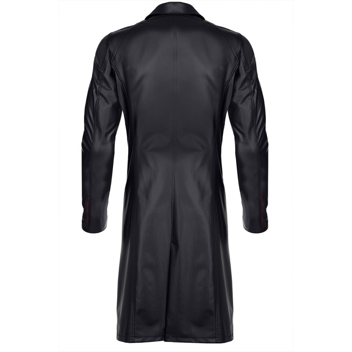 Manteau long wetlook Sergio - Regnes - Oralove