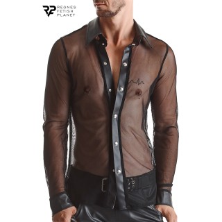 Chemise transparente Cesare - Regnes - Oralove