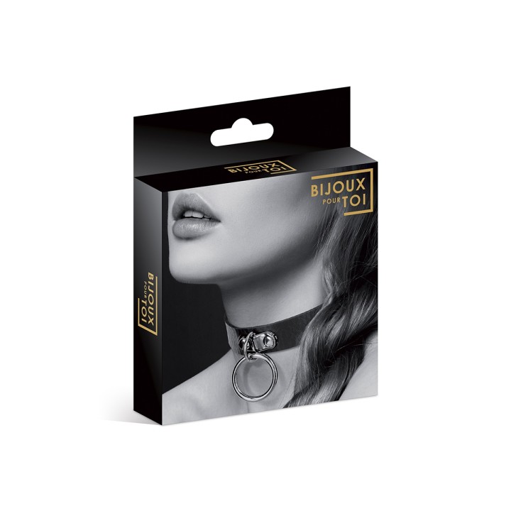 Collier Fetish avec anneau - Bijoux Pour Toi - Oralove