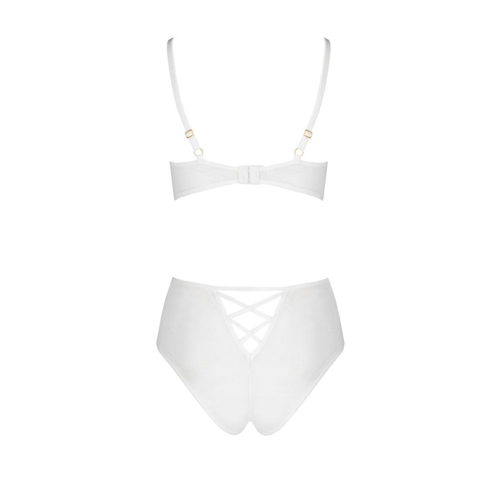Bikini sexy blanc Lovelia - Passion - Oralove