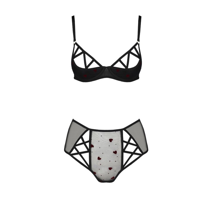 Bikini sexy noir Lovelia - Passion - Oralove
