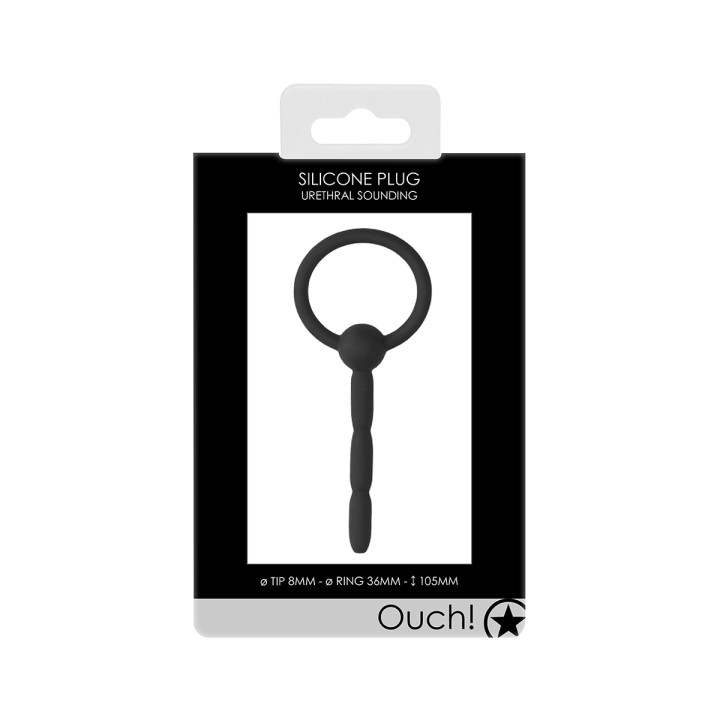 Sonde urétrale silicone 10,5 x 0,8 cm - Ouch! - Oralove