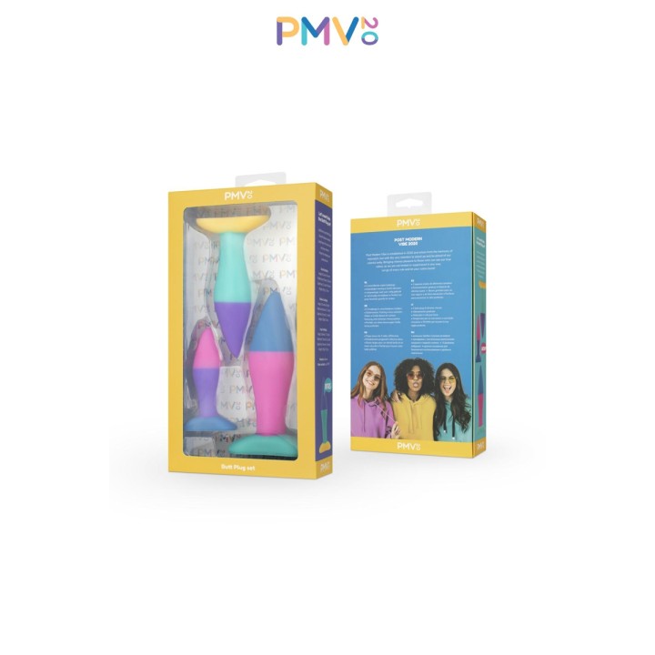 Coffret 3 plugs anal Koda - PMV20 - Oralove