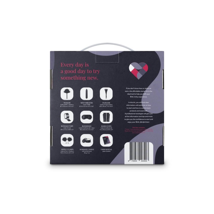 Coffret BDSM First Kinky Experience - Loveboxxx - Oralove