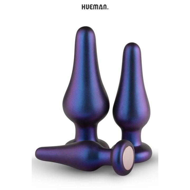 Kit 3 plugs anal Comet - Hueman - Oralove