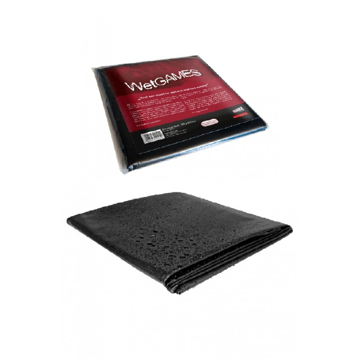 Drap vinyle noir WetGAMES - Joydivision - Oralove