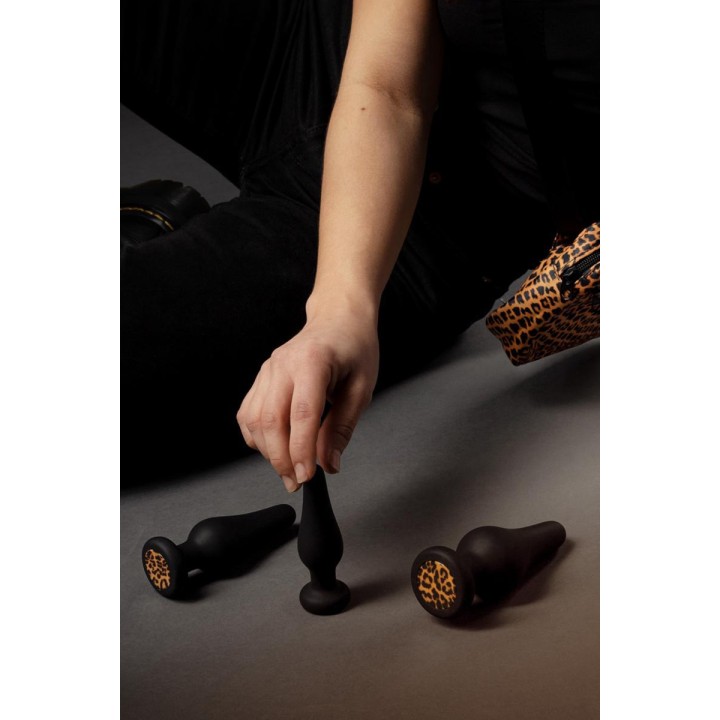 Kit 3 plugs anaux Kesia - Panthra - Oralove
