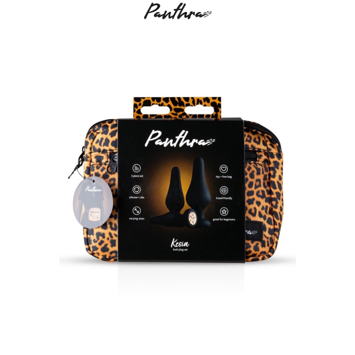 Kit 3 plugs anaux Kesia - Panthra - Oralove