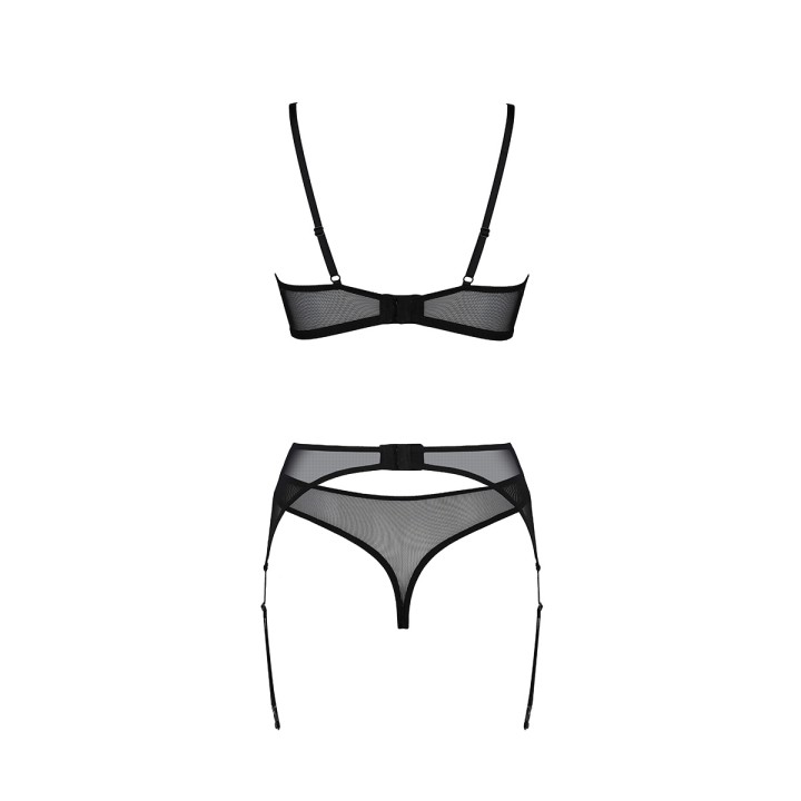 Ensemble à jarretelles Selaginella - Passion ECO Collection - Oralove