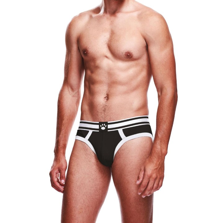 Slip noir et blanc - Prowler - Oralove