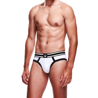 Slip Prowler blanc et noir - Oralove