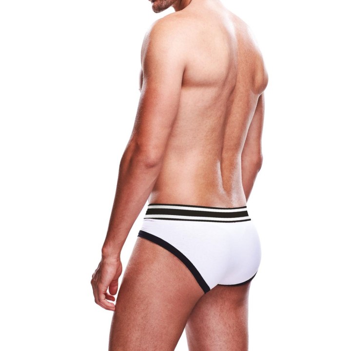 Slip Prowler blanc et noir - Oralove