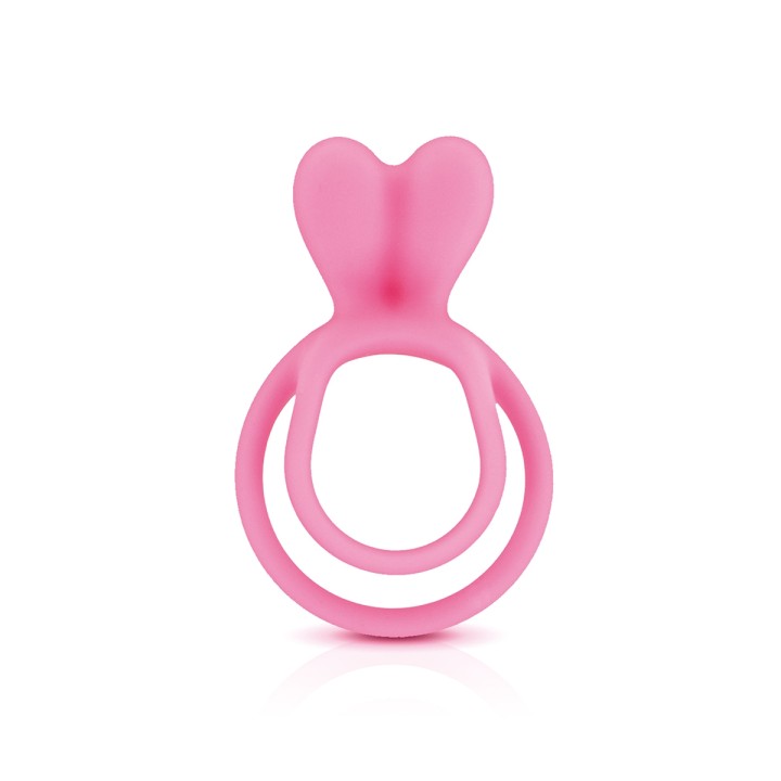 Double Cockring rose Glamy - Oralove