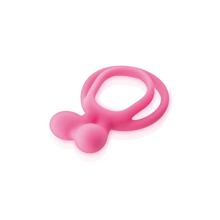 Double Cockring rose Glamy - Oralove
