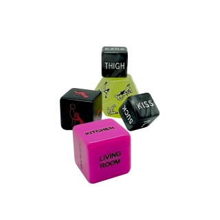 Set 5 dés coquins Ooo - Wooomy - Oralove