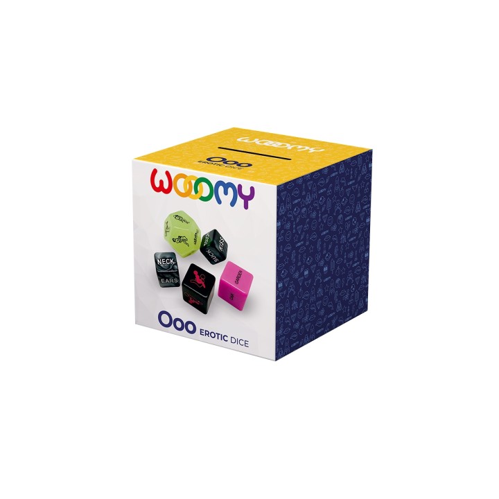 Set 5 dés coquins Ooo - Wooomy - Oralove